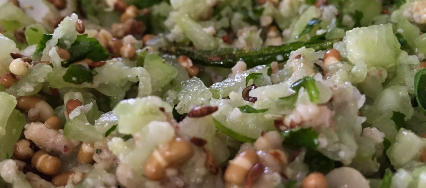 Cucumber Salad Recipe (Kakadi chi koshimbir)