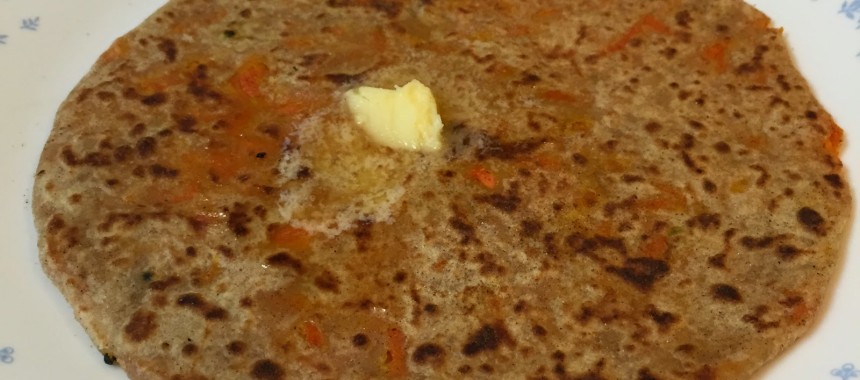 Carrot Paratha Recipe