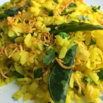 Green Pea Poha Recipe