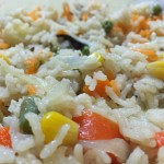 Vegetable Pulao (Mildly spiced Vegetable Rice)