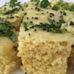 Instant Dhokla (Steamed gram flour dumplings)