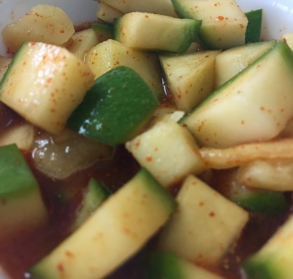 Raw mango pickle