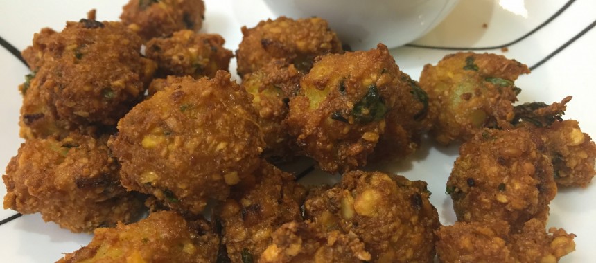 Dal Vada (Split Chick Pea Fritters)