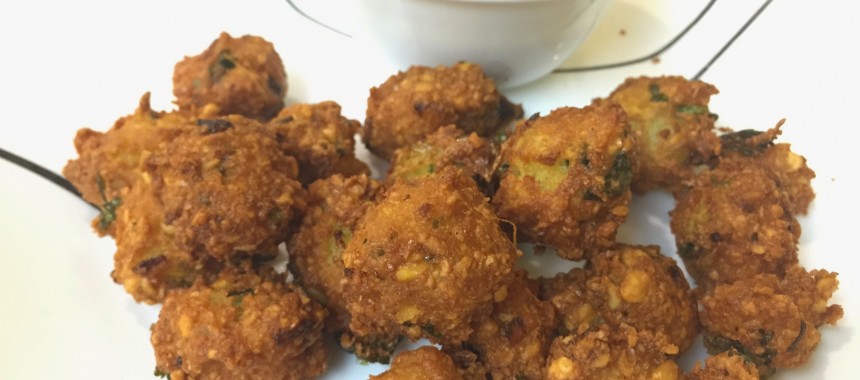 Dal Vada (Split Chick Pea Fritters)