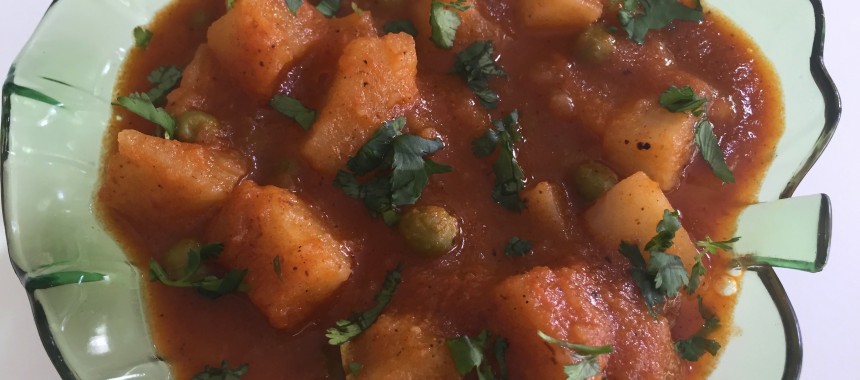 Potato Curry Recipe (North Indian Style)