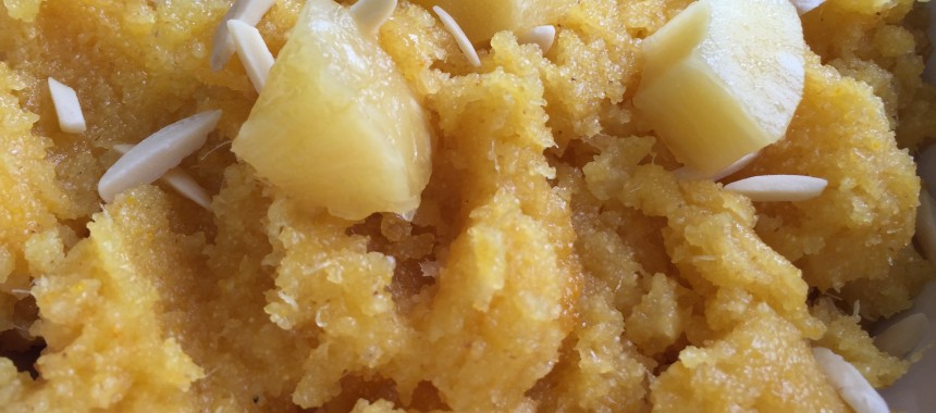 Pineapple Halwa Recipe or Pineapple Kesari Recipe