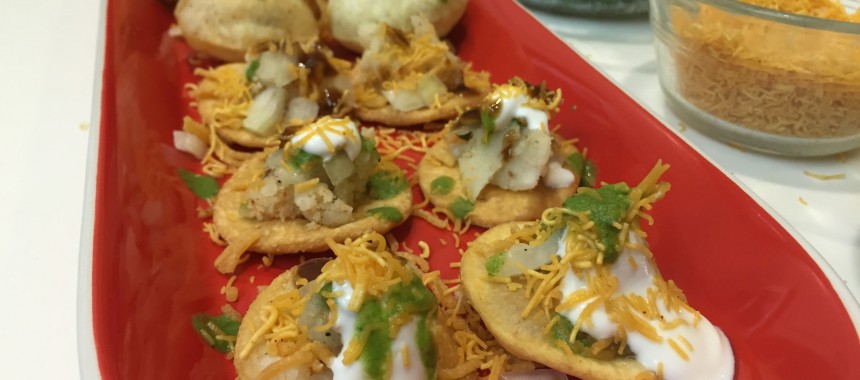 Sev Batata Dahi Puri Recipe