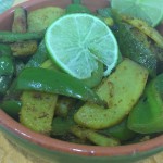 Stir Fry Capsicum With Potato Recipe