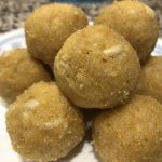 Raghavdas Ladoo Recipe (Semolina And Gram Flour Ladoo)